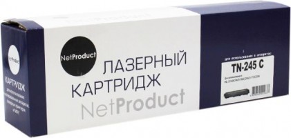 Тонер-картридж NetProduct (N-TN-245C) для Brother HL-3140CW/ 3150CDW/ 3170CDW, C, 2,2K