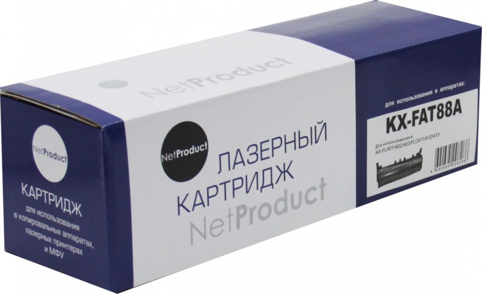 Тонер-картридж NetProduct (N-KX-FAT88A) для Panasonic KX-FL401/ 402 ...