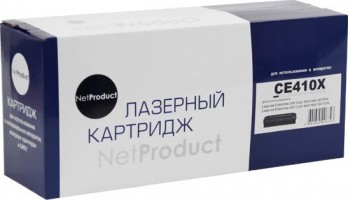 Картридж NetProduct (N-CE410X) для HP CLJ Pro300 Color M351/ M375/ Pro400 Color/ M451, Bk, 4K
