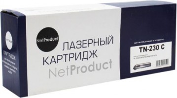 Тонер-картридж NetProduct (N-TN-230C) для Brother HL-3040CN/ 3070CW/ MFC9010CN, C, 1,4K